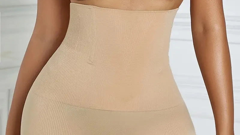 SHORT BODY SHAPE beige taille haute pour femme, sous-vêtement amincissant pour le corps